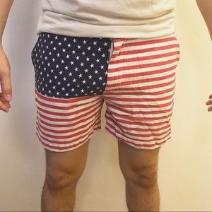 Men’s chubbies American flag shorts